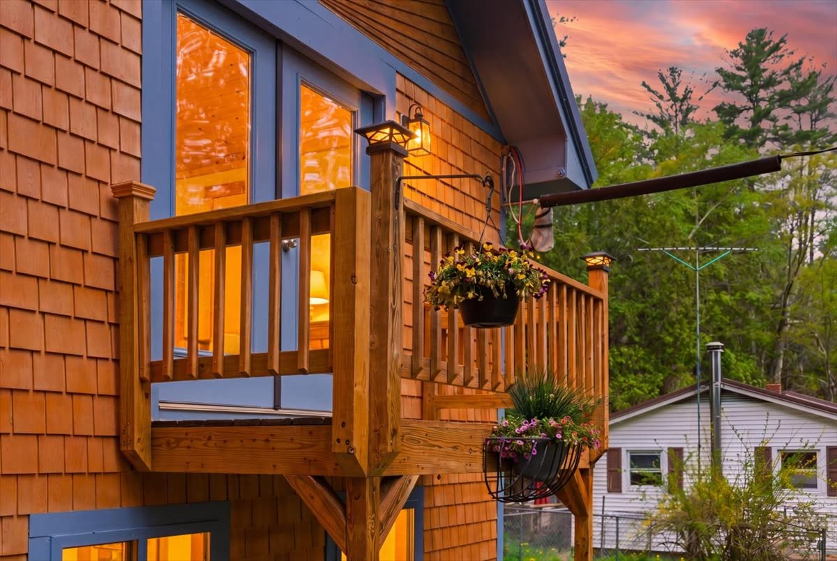 Twilight exterior